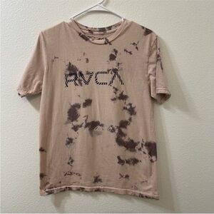 RVCA Tie-Dye T-Shirt - Cream